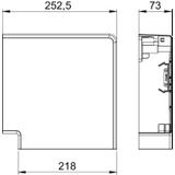 GK-FH70210RW, Naroże płaskie