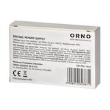 Zasilacz na szynę DIN 24VDC, 0,63A, 15W, szerokość 1 moduł OR-PSU-1646 ORNO