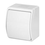 Łącznik jednobiegunowy n/t AQUATIC IP44 biały OR-OE-7100/W ORNO