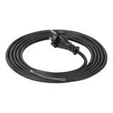 Przewód przyłączeniowy wtyczka guma 2x1,5mm2 IP20, 3m