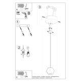 Sollux Lampa wisząca WOODY naturalne drewno SL.1011
