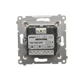 Simon 54 Odbiornik Bluetooth z ładowarką USB krem