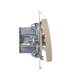 Simon 54 Przycisk „światło” 16A z. śrub. brąz mat