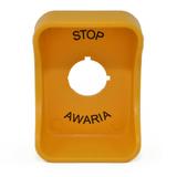 Osłona żółta DR do przycisków 22mm