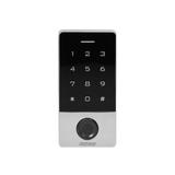 Zamek szyfrowy dotykowy z czytnikiem kart i breloków zbliżeniowych czytnikiem linii papilarnych ora