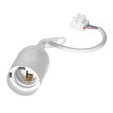 Oprawka remontowa E27, biała, zestaw 10 szt.