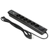 Listwa przeciwprzepięciowa 6 gniazd OR-AE-13163/B/3M ORNO