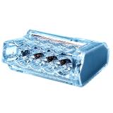 PC2255-CL ,  Złączka samozaciskowa bezgwintowa, mini 2,5mm2, 5 styków, transparentna