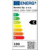 OPRAWA HIGHBAY LED ULTRAS 2, 1-10V 100W 4000K 15000LM IP65 120°
