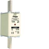 Wkładka bezp. nożowa NH1 wsk.podw. uchwyt nieiz. gG 125A 690 VAC LNH1125M6 HAGER