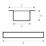 ALLDAY 830 43,5W 230V 110st Black ALD2PRO60830OPB  WOJP01002 Spectrum Led
