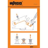 Naklejka z instrukcją obsługi /500szt./ WAGO