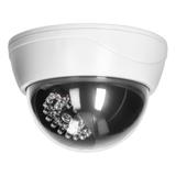 Atrapa kopułowej kamery monitorującej z podczerwienią CCTV, bateryjna