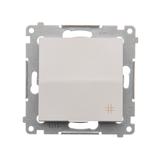 Simon 54 Łącznik krzyżowy 10A 250V szybkozłączka biały DW7.01/11 KONTAKT