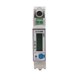 Licznik energii elektrycznej - jednofazowy RS-485 LCD 100A rejestracja parametrów sieci U I F P Q AE+ RE+ LE-01MR F&F