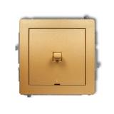 DECO Mechanizm łącznika dwubiegunowego w stylu amerykańskim złoty