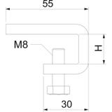 KL 30, ZACISK KL 30MM FT