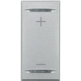 AX:KLAWISZ ŚCIEM. +/-  1M ALU, Bticino