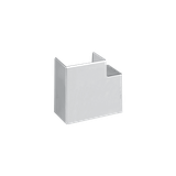 Simon Connect Kąt prosty płaski Cabloplus 160x55mm aluminium