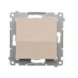 Simon 54 Łącznik schodowy 10A 250V szybkozłączka kremowy DW6.01/41 KONTAKT