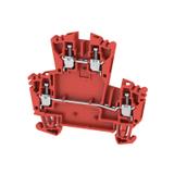 WDK 2.5 ZQV RT Złączka szynowa przelotowa /100szt./ WEIDMULLER