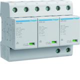 SPD Ogranicznik przepięć T1 kombinowany 3P TN-C Iimp=75kA Up?1,5kV styk FM