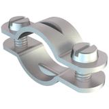 OBEJMY OPOR. ZE ŚRUB.M3X10 OC.G.