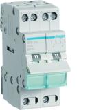 Modułowy przełącznik instalacyjny I-0-II punkt wspólny od dołu 2P 32A 230VAC SFB232 HAGER