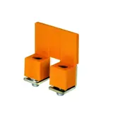 Zwieracz mostek gwintowy 2‑torowy 192A pomarańczowy ZZ 2‑70.0 18951128 /10szt./ SIMET
