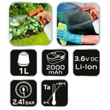 Opryskiwacz akumulatorowy micro-USB 3.6V