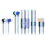 EXC Mobile słuchawki dokanałowe z mikrofonem BASS, JACK 3,5mm, kolor mix* (*wysyłany losowo z dostęp