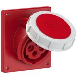 GNIAZDO TABLICOWE SKOŚNE POWER TWIST 16A 400V 3P+Z TWIST 70x85mm 4142-6 15493 PCE