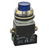Przycisk NEF30-WLXY/130V niebieski