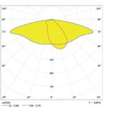 Oprawa STREETLIGHT AREA SM V 30W 765 RV20ST GY