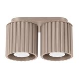 SOLLUX Plafon AURA 2 taupe GU10 ; SL.1815