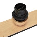 Milagro plafon Dama Black 3xE27 MLP6560