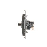 Simon 54 Gniazdo antenowe typu F + RJ45 kat.6 antracyt DASFRJ45.01/48 KONTAKT