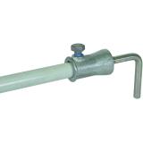 Gniazdo z adapterem fi 16 mm, drut wygięty 90 st., stal nierdzewna NIRO