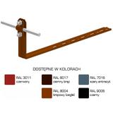 AN-25K/LA/-N Uchwyt dach.regu.pros.Z-śruba L=28cm,H=13,5cm /LA/