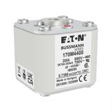 FUSE 200A 690V 1BN/50 AR UC Wkładka szybka 200A AC 690V rozmiar 1 53x69x51 mm aR IEC UL 170M4408 EAT