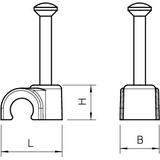 2012, KLIPSY PRZYB.DO KABLI 12MM B.