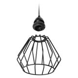 Waya 3P E27, lampa wisząca, max. 3x60W, czarna AD-LD-6264BE27M ORNO