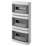 EP-LUX PLUS RN 3/39 (obudowy łączone3x13mod) drzwi transparentne (N+PE) IP55