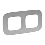Valena Allure Ramka Podwójna Aluminium 754392 LEGRAND