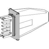 Kaseta zasilająca, Canalis KSA100, 100A, 3L+N+PE, RAL9001