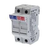 1P&Neutral 10X38MFH30A 600V for Midget Podstawa wkładki cylindrycznej 10x38 1P+1N 32A 690VAC CHM1DNU