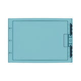 Drzwi przeźroczyste 36M / 72M MISTRAL65