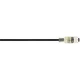 AB-C4-5,0PUR-M12FS-2L PRZEWODY SENSOR/ACTUATOR GNIAZDO PROSTE M12, WOLNY KONIEC PRZEWODU 2LEDY