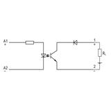 optoseparator 10mm 24VDC/60VDC 100mA WAGO