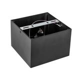 CHLOE AR111 GU10 IP20 kwadratowa czarna ruchoma